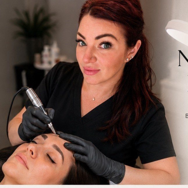 Maryna, skin care, permanent makeup and buccal sculpting specialist at Morfi Beauty Studio in Citrus Heights